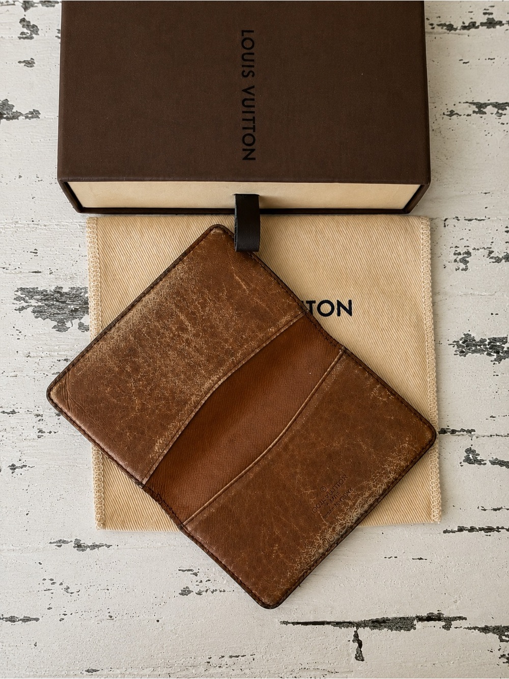 Louis Vuitton Monogram Card Holder Wallet w/ Dust Bag & Box - Picture 4 of 6
